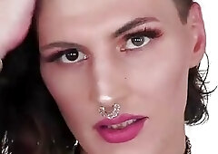 Goddess T-babe Allysa Etain bend over for hardcore anal sex