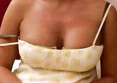 Asian Man Tricks Blonde Wife into Sex by Massage