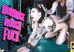 Rough Bondage Fuck with Tiny Submissive Teen