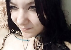 Object insertion, fucking objects, cum inside me daddy