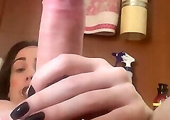 Long big cock white shemale