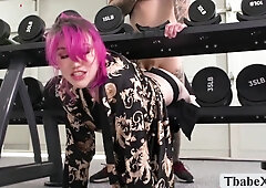 Got My Ass Stucked In The Gym And Get Fucked