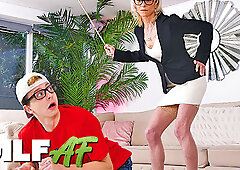 College Girl Gets  Disciplined by grandma