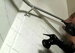 Sexy Shemale Jerking Off