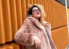 Thomas Hyka And Alma Del Rey In Curly-haired Spanish Babe Gets Her Natural Tits And Pussy Pounded Outdoors