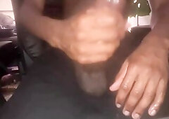 two Handed BBC Masturbation