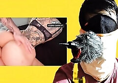 Tattoo Artist getting screwed undressed at Client's Home. Reaction Episode.