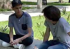 Latin Twinks Tommy and Nico Barebacking