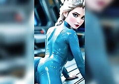 Queen Elsa's recent costume's a cheeky try to discover Arendelle. What do u think? #disney #elsa #frozen #disneyedit #shorts #fyp