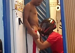 I SCREWED THE SON-IN-LAW OF A FUCKSLUT, THE PASSIVE MOTORBIKE DELIVERY BOY.