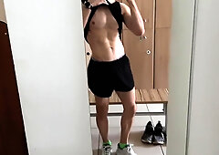 Bicycle JOURNEY TO THE GYM IN a V-CARD BOX