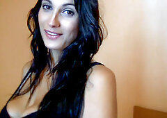 Latina Slut Drooling For European Big Cock