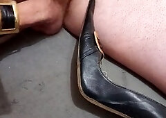 Big cock cumming, pumps, twink cum