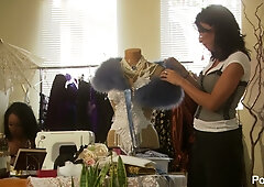 August Night and Steven St Croix ignite passion in a lace-inspired intimate encounter