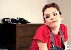 Maddy O'Reilly and Kassondra Raine join Michael Vegas in a playful parody threesome