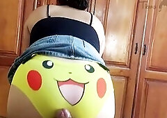 I know this babe likes to tease me and another time that babe succeeded, rubbing her booty against me out of taking off her denim miniskirt, but the s