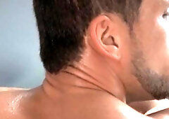 Drill My Hole - Bareback handjob with muscle american Roman Todd in company with Paul Wagner