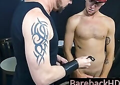 Rough Straight Trade serviced by a hairy Slave