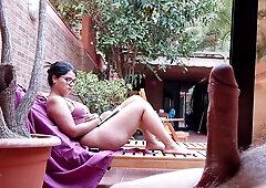 I Show My Big Erection To My Stepmother, She Couldnt Resist The Temptation