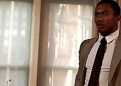 Two Doms share this bottom's body