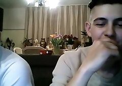 Romanian Italian Boys Have Fun On Webcam