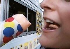 Hot Ice Cream Scene-1_hot Teen Brunette hair Gets Drilled and Facial in the Ice Cream Truck