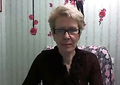 Granny Wishes It In Her Butt