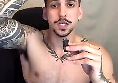 Hot fit dude and his musky armpits