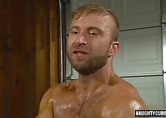 Furry Jock Going Knuckle Deep With Money-Shot