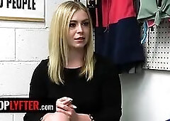 Adorable tramp krissy steals from the store and gets a deep banging as punishment! - shoplyfter