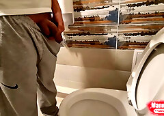 Young Gay Long Pissing At Home