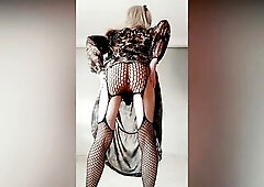 Youthful brat cutie enjoys riding sex toy whilst being caged.This princess would do everything to ride a knob and have somebody own and cum inside her