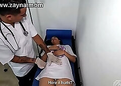 Teen Latina Patient Seduces Young Doctor For Hardcore Bareback Anal Exam