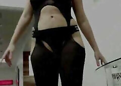 Curvy blond mother I'd like to fuck with a large ass enjoys an awesome interracial hardcore sex action. Lascivious babe adores when a large ebony