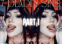 7 Sins: pride and greed part 1 - Mesmerize - Religious - Satanic - Mind Screw - Rock Cutie - Joi - Witchcraft - Findom - Financial Domination - JOI - 