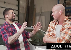 Alex Duca And Cam Crawford Repair Vehicle, Stroke Cocks In Backseat For Upcoming Road Trip