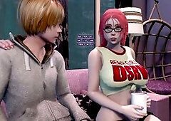 Futa doms a masculine partner in a wild encounter