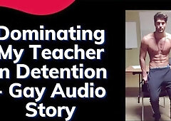 The Super Hot Lecturer Gets a Taste of His Own Medicine - Homosexual Audio (2/2)