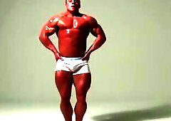 Brad Rowe Sexy Posing and Working Out 1