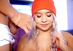 Check out Valentina, the Colombian babe, turning her mouth into a cum-hungry delight every day, her lips puffy from pleasure!