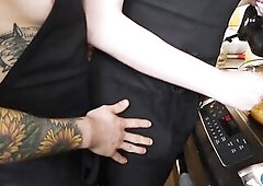What's cooking in this kitchen?! It's Paige Turner and John Kilo turning up the heat in this steamy, fresh GroobyGirls.com cooking lesson!