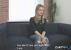 A Blue-eyed Chick, Shy But Interested!