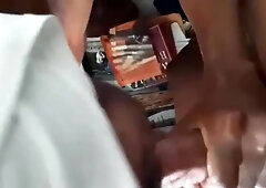 Absorbing 23 yr older big black cock