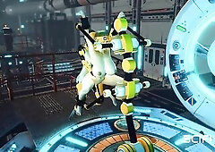 Massive sex robot corporation is willing to release the latest model. The last tests are being carried out in a secret sci-fi laboratory. A youthful c