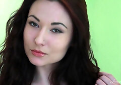 Naked Private Show With Satisfying Long Haired Brunette Tuna!