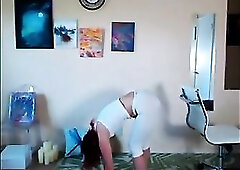 Simple stretching anyone can do mobility work. Join my faphouse for greater quantity yoga, behind the scenes, stripped yoga, spicy content,order custo