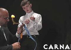 MasonicBoys - Dom Master Felix Kamp oversees barebacking of cute twink