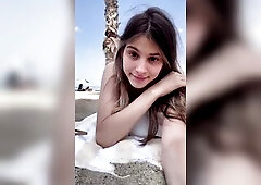 by the sea in Barcelona