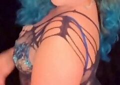 Ladyboy smoking, shemale music compilation