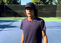 Beautiful tennis instructor MILF fucked